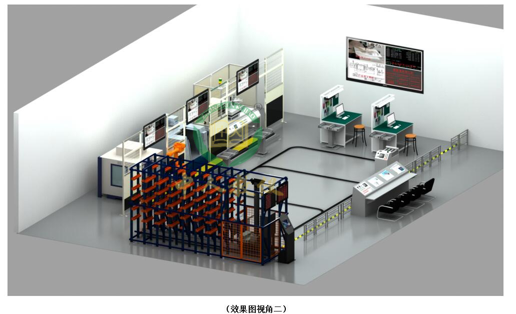 智能加工柔性实训体系,智能工场实训体系（WMS+MES+ERP）2